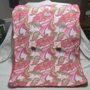 Original Carseat Canopy Infant Car Set Canopy Sprinkled Pink Green Minky Dot